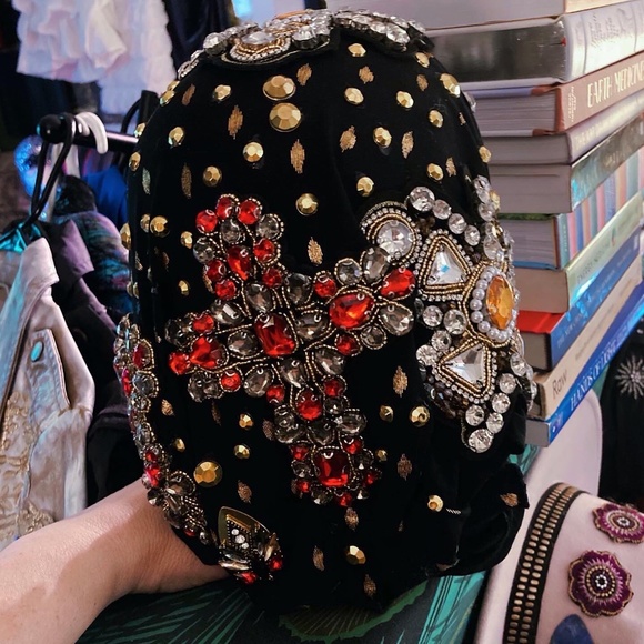 Custom Created Rock N Roll Adjustable Head Scarf
